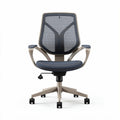 Ergonomic office chair with breathable mesh back and padded seat 60 x 60 x 90cm