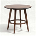 Round wooden dining table for kitchen or living room 75 x 75 x 90cm